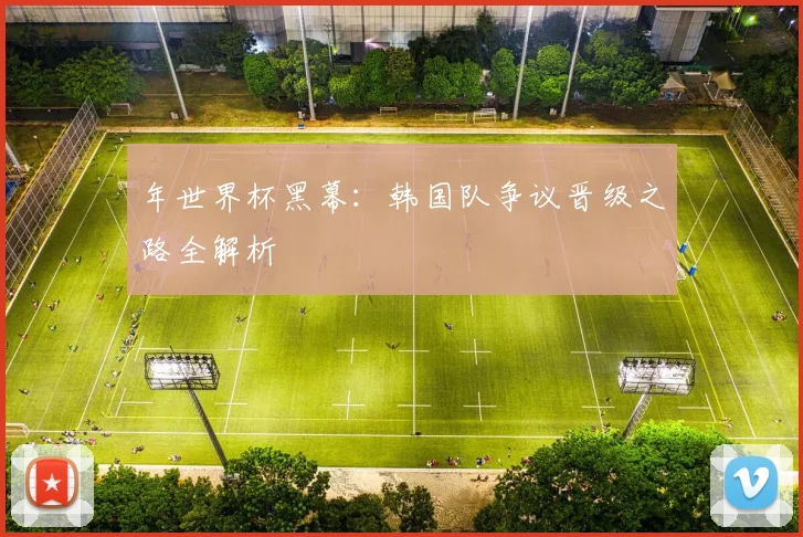 年世界杯黑幕：韩国队争议晋级之路全解析